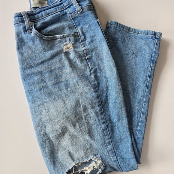 Universal Thread High Rise 90s Slim Ripped Jeans - Picture 1 of 4